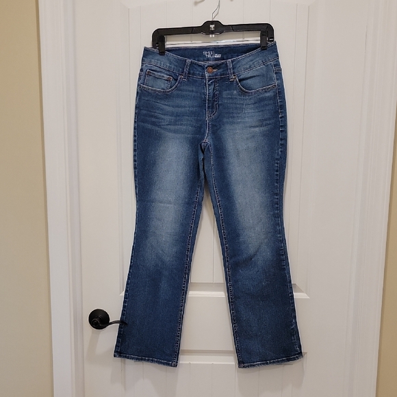 Time and Tru Denim - Time and Tru Blue Bootcut Leg Jeans Size 14P